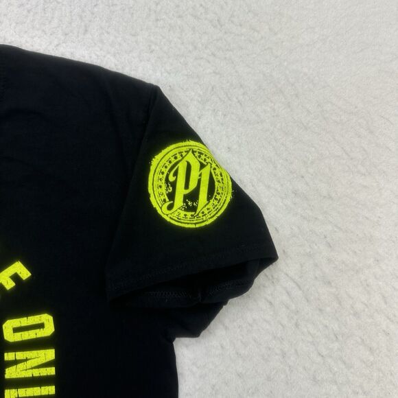 WWE Shirt Mens Medium M Black AJ Styles There Can Be Only 1 Wrestling - Picture 4 of 8